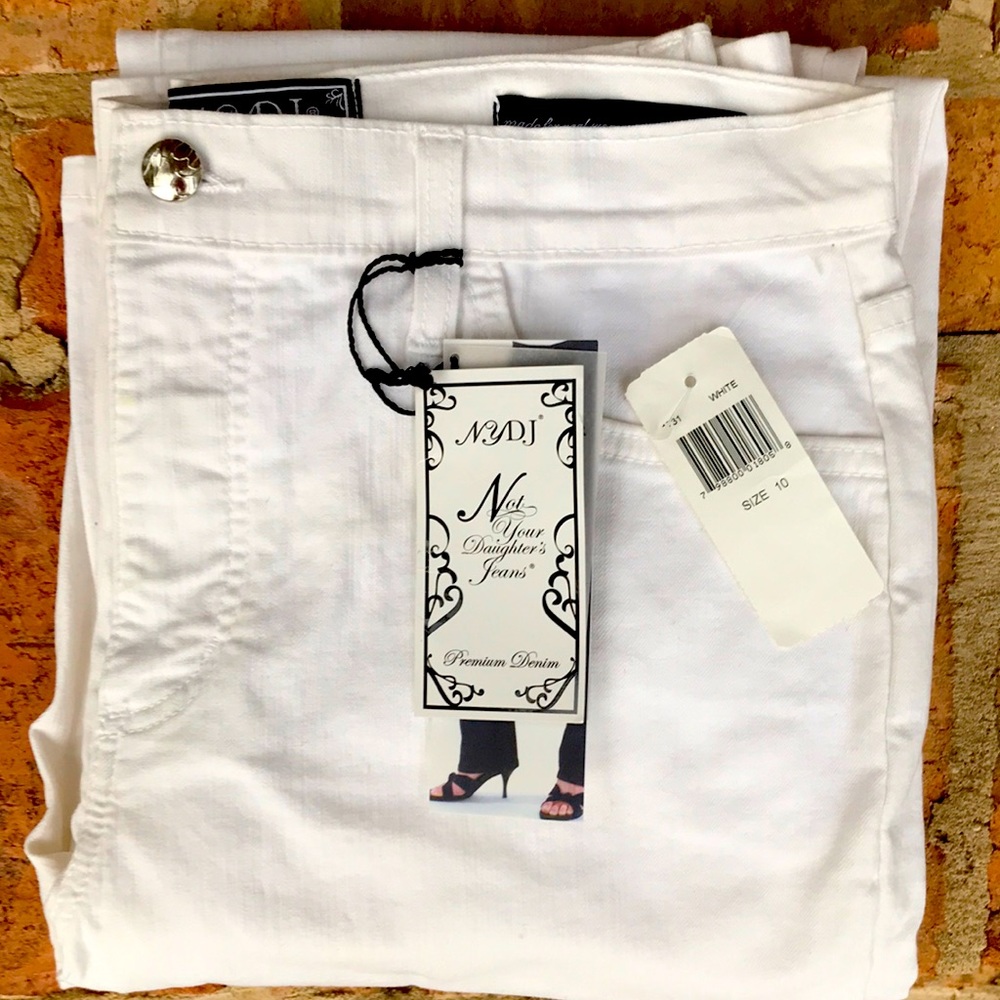 Not your Daughter’s Jeans. White -New with Tags.